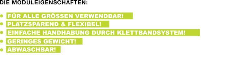 Moduleigenschaften